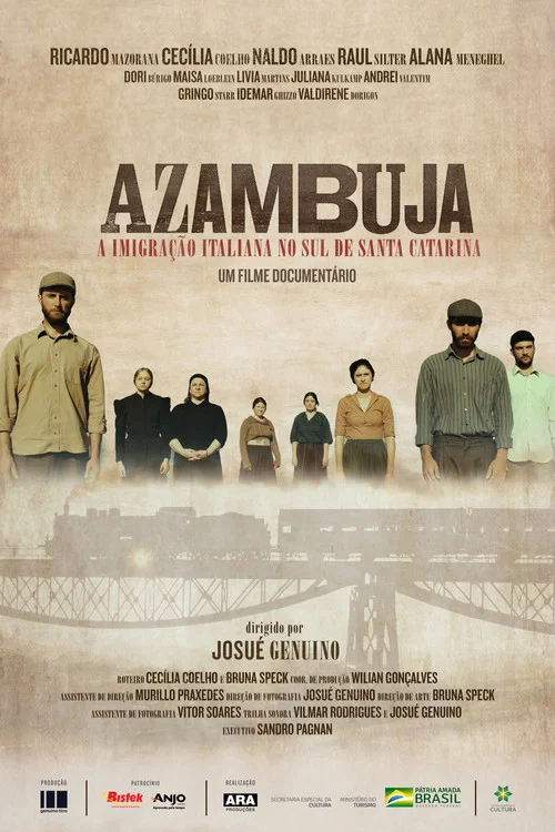 Azambuja - A Imigração Italiana no sul de Santa Catarina постер