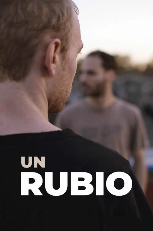 Блондин постер