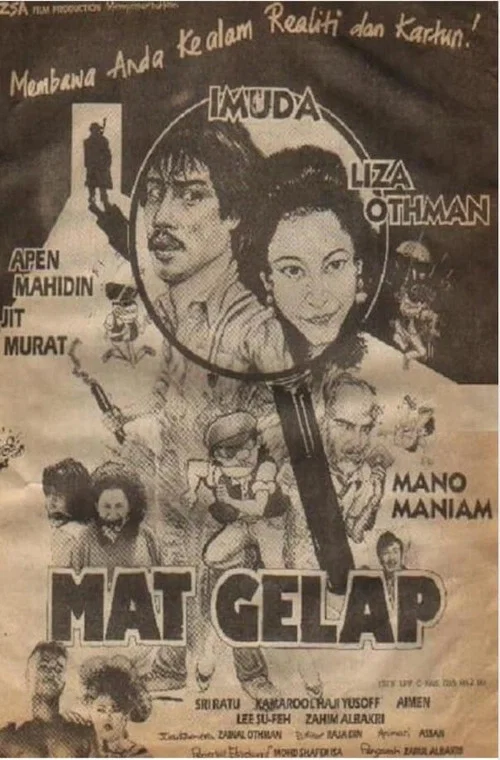 Mat Gelap постер