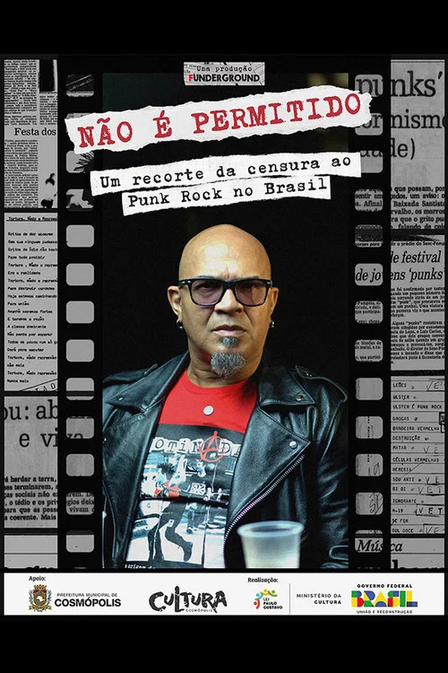 Não é Permitido: um recorte da censura ao Punk Rock no Brasil постер