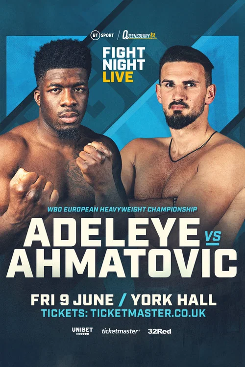 David Adeleye vs. Emir Ahmatovic постер
