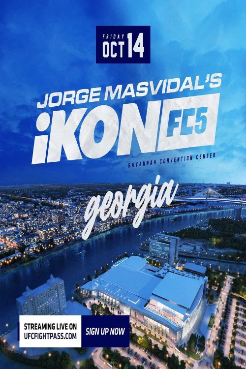 Jorge Masvidal's iKON FC 5: Renfro vs. Irizarry постер