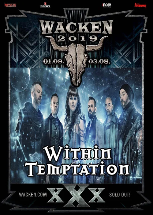 Within Temptation - Wacken 2019 постер