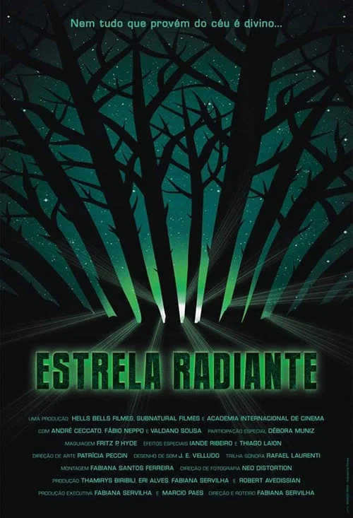 Estrela radiante постер