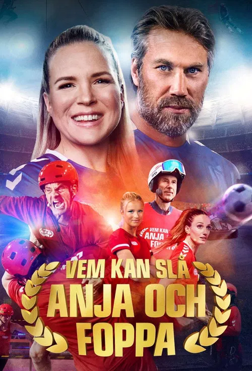 Vem kan slå Anja och Foppa? постер