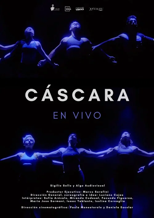 Cáscara en vivo постер