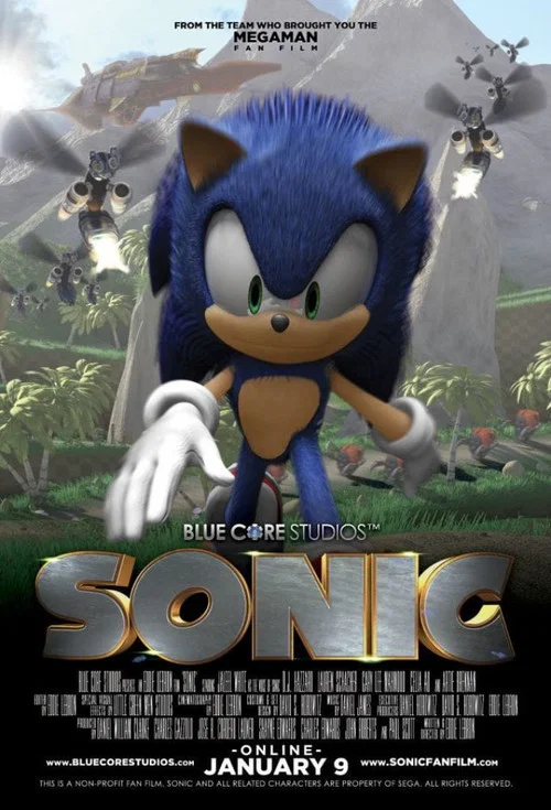Sonic постер