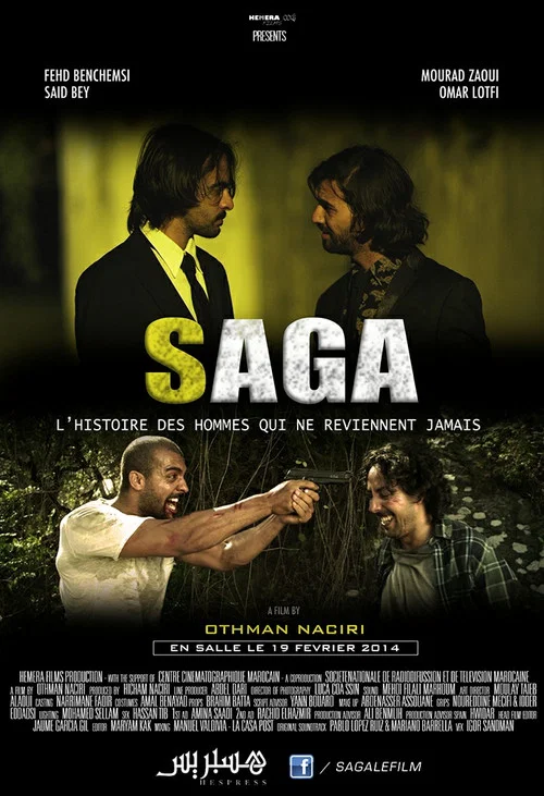 SAGA, l'histoire des hommes qui ne reviennent jamais постер