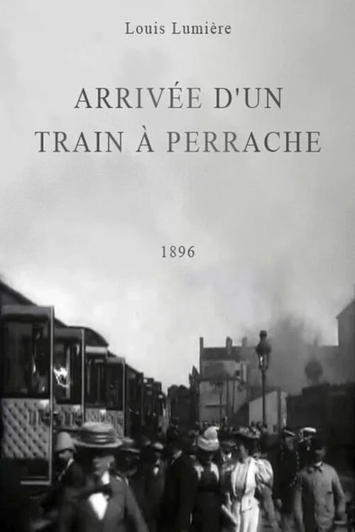 Arrivée d'un train à Perrache постер