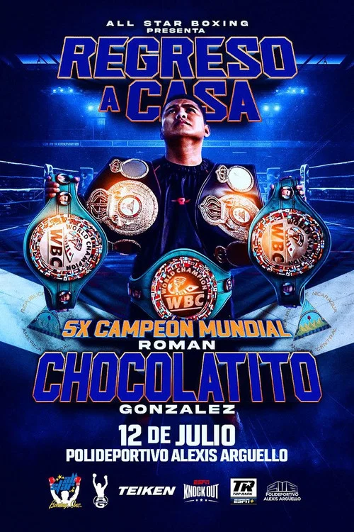 Roman 'Chocolatito' Gonzalez vs. Rober Barrera постер
