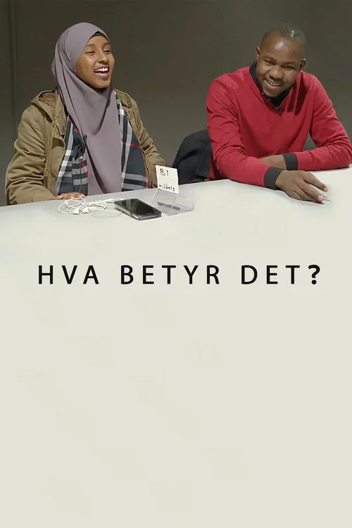 Hva betyr det? постер