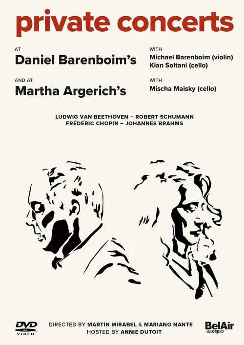Concerts Privés chez Martha Argerich et Daniel Barenboim постер