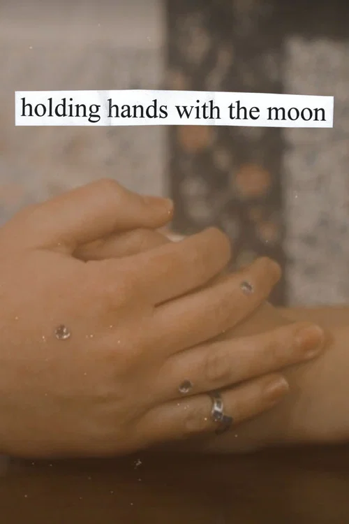 holding hands with the moon постер