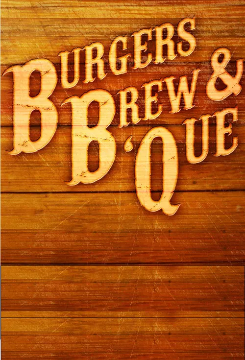 Burgers, Brew & 'Que постер