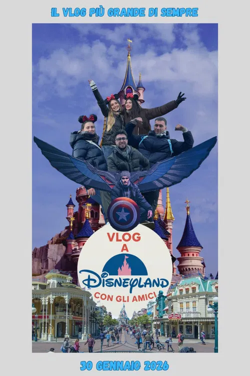 Vlog a Disneyland con gli Amici постер