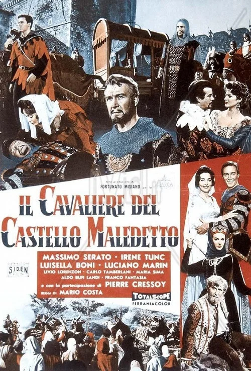 Il cavaliere del castello maledetto постер