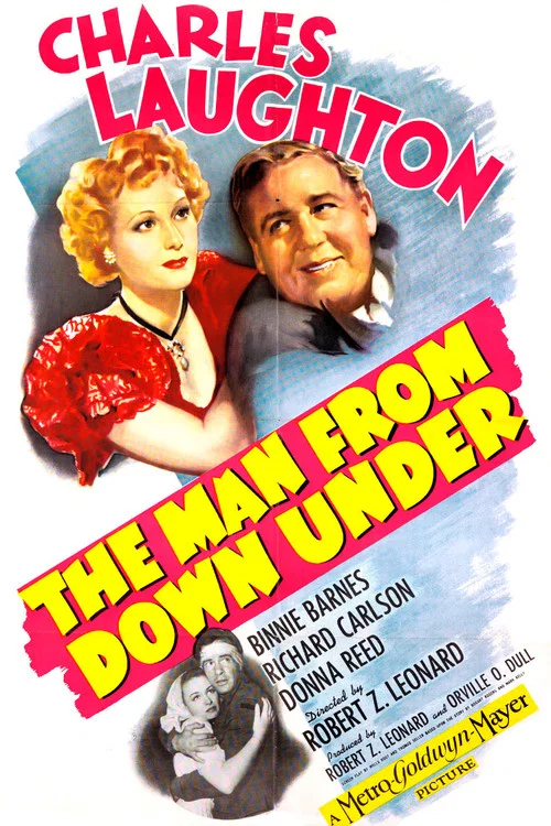 The Man from Down Under постер