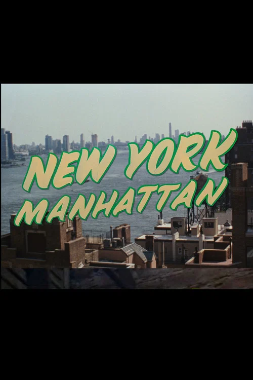 New York Manhattan постер