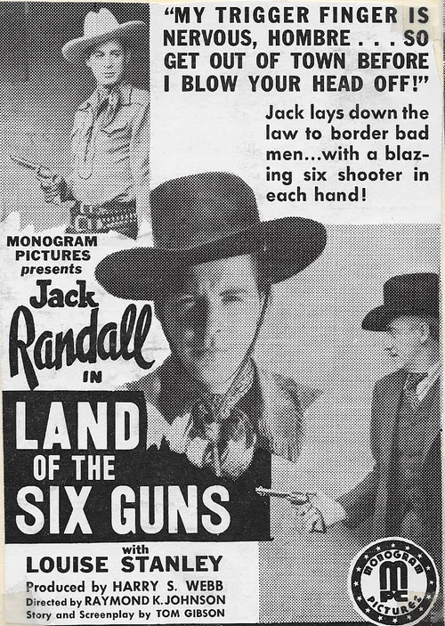 Land of the Six Guns постер