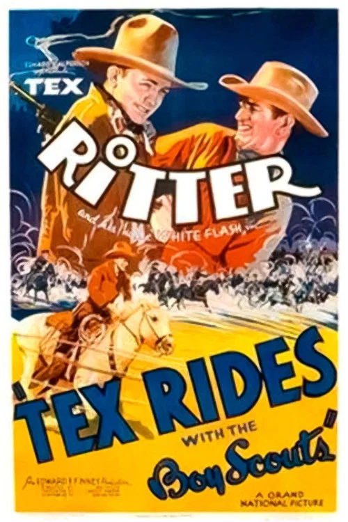 Tex Rides with the Boy Scouts постер