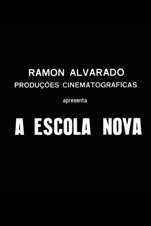 A escola nova постер