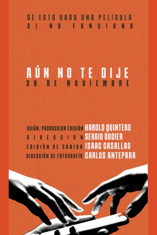 Aún no te dije постер