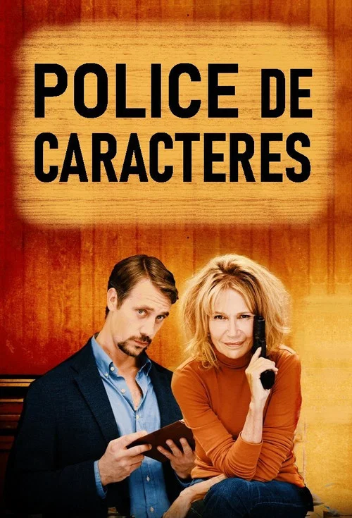 Police de caractères постер