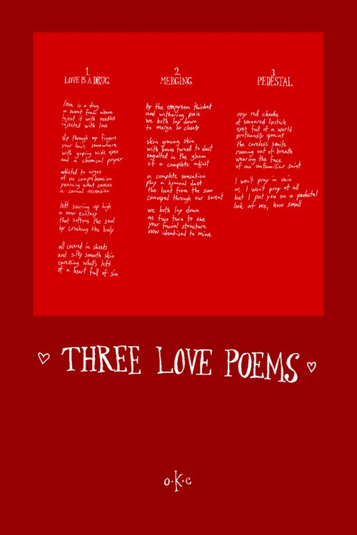 Three Love Poems постер