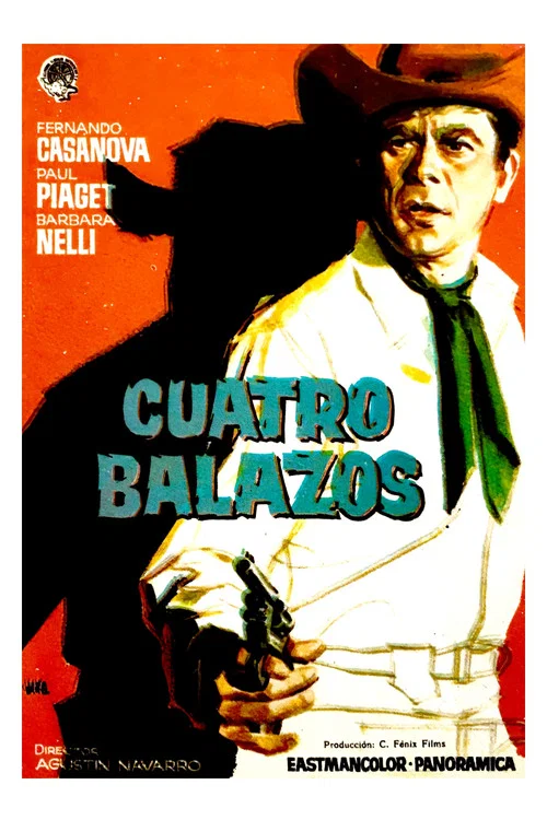 Cuatro balazos постер