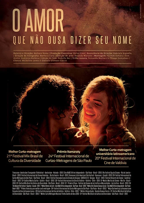 O Amor Que Não Ousa Dizer Seu Nome постер