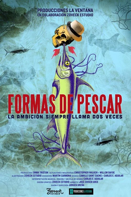 Formas de pescar постер