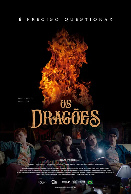 Os Dragões постер