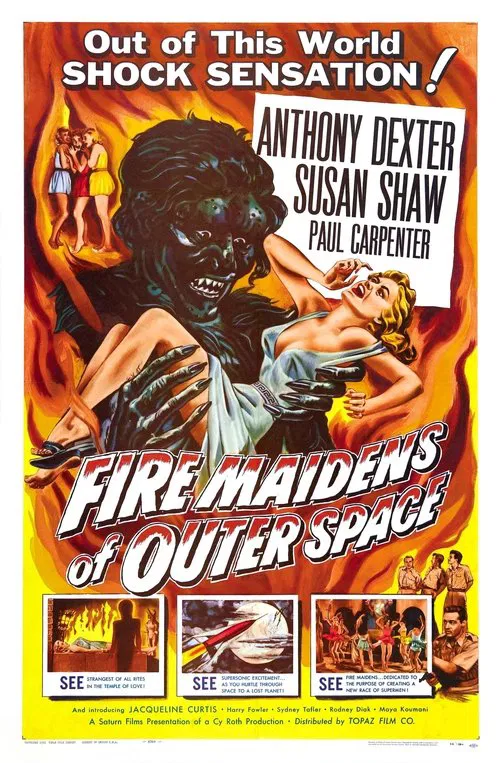 Fire Maidens of Outer Space постер