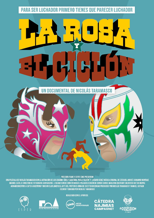 La Rosa y el Ciclón постер