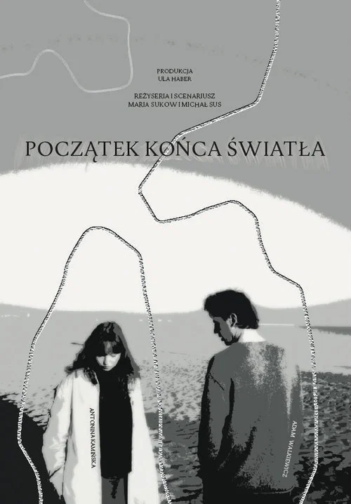 początek końca światła постер