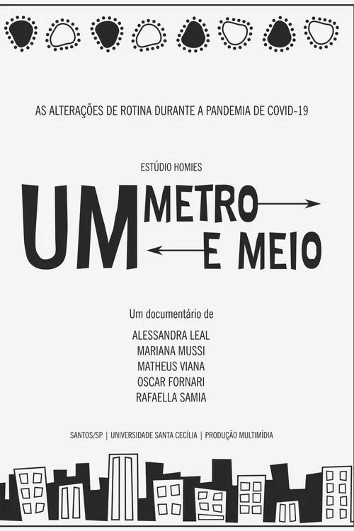 Um Metro e Meio постер