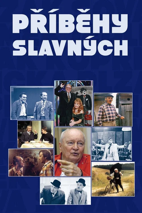Příběhy slavných постер