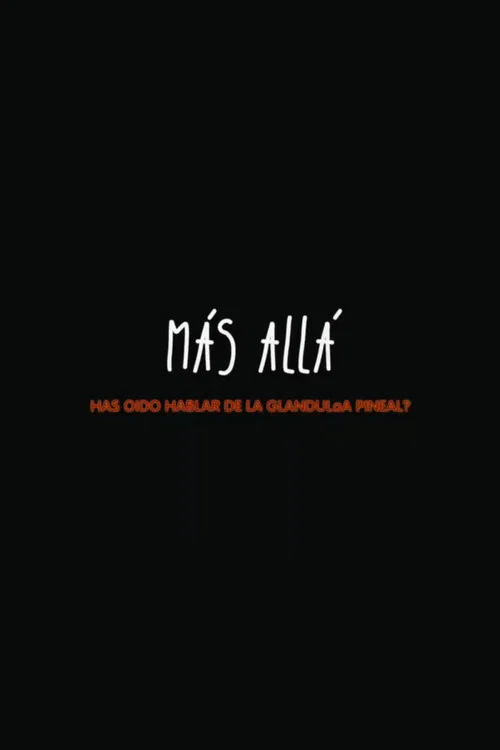 Más Allá постер