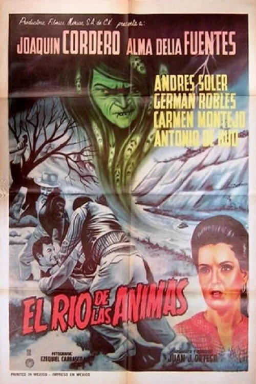 El río de las ánimas постер