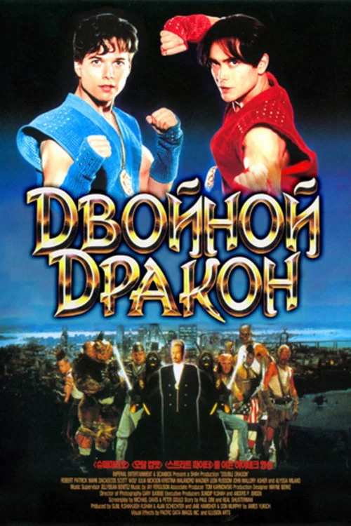 Двойной дракон постер
