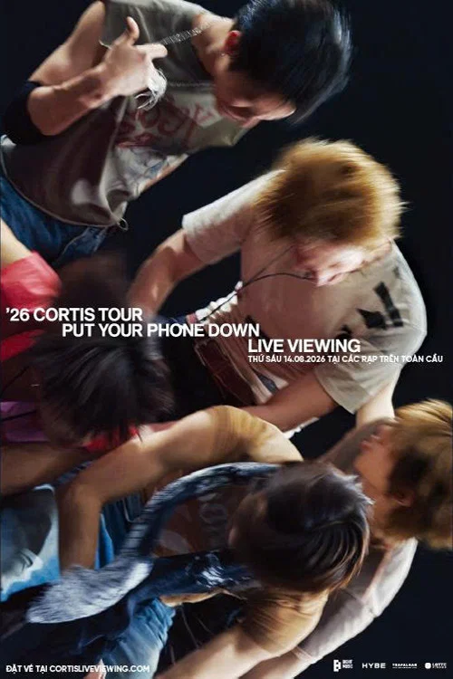 2026 CORTIS TOUR PUT YOUR PHONE DOWN IN LA: LIVE VIEWING постер