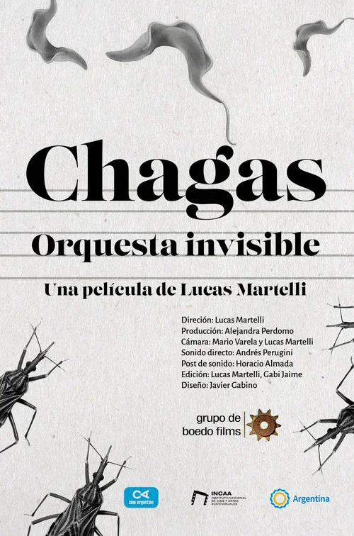 Chagas, orquesta invisible постер