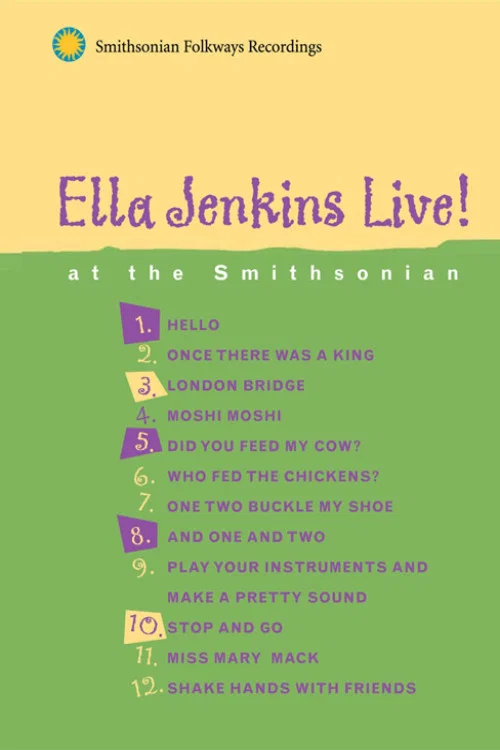 Ella Jenkins Live at the Smithsonian постер