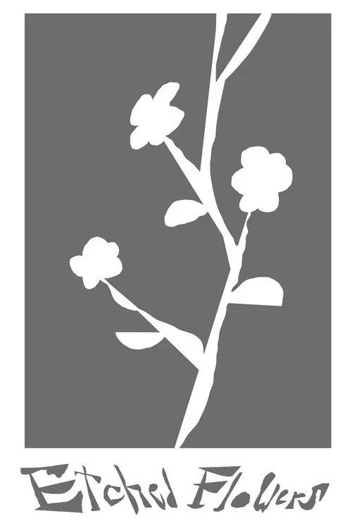 Etched Flowers постер