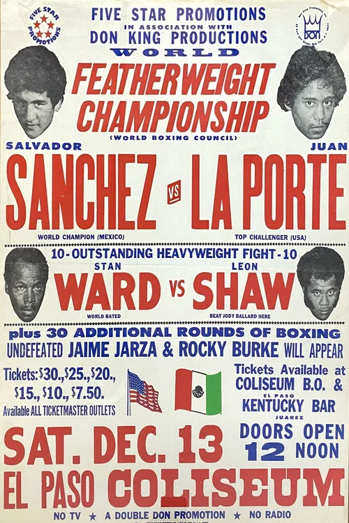 Salvador Sanchez vs. Juan Laporte постер