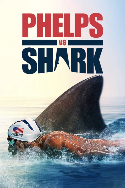 Phelps vs Shark постер