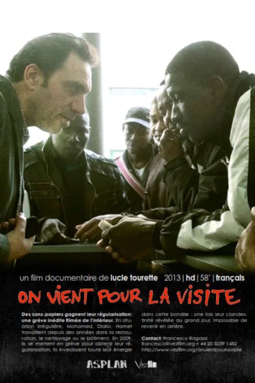 On vient pour la visite постер