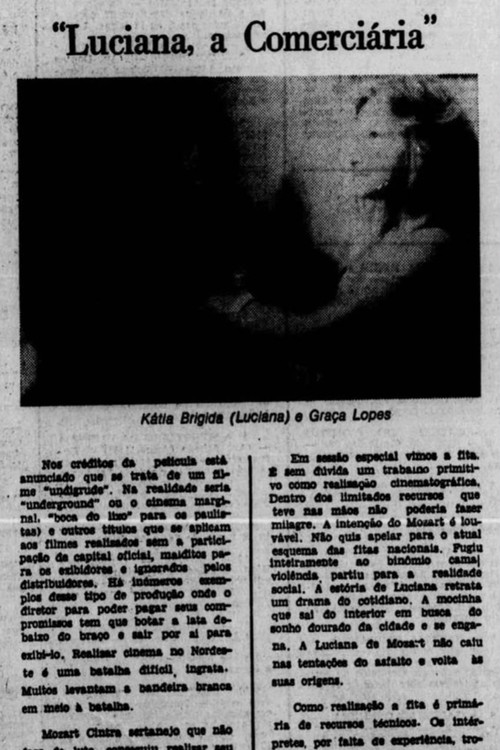 Luciana, a Comerciária постер