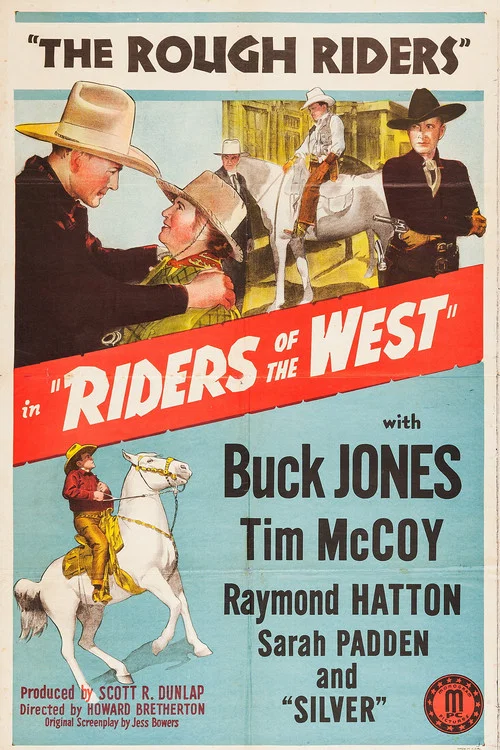 Riders of the West постер