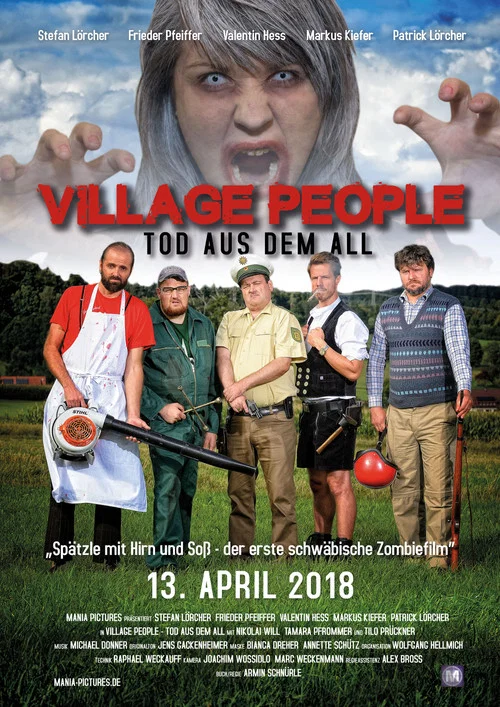 Village People - Tod aus dem All постер